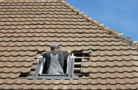 Pose de velux à Caudrot